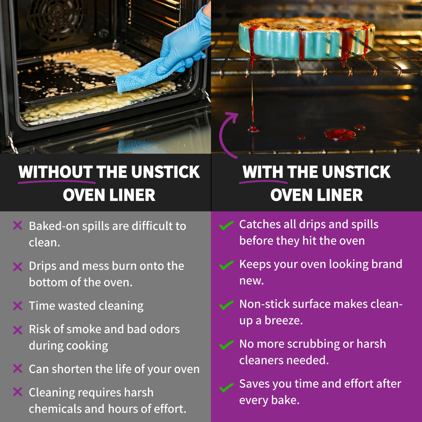 Reusable Oven Liner