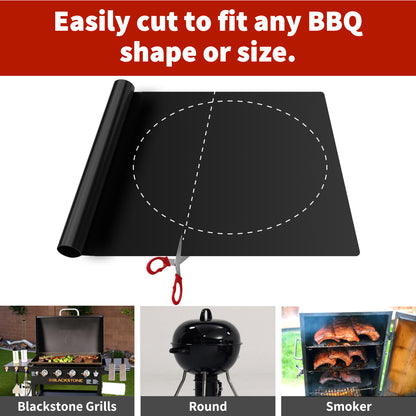 Reusable BBQ Grilling Sheet - 2 Pack