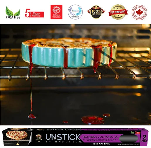 Reusable Oven Liner - 2 Pack