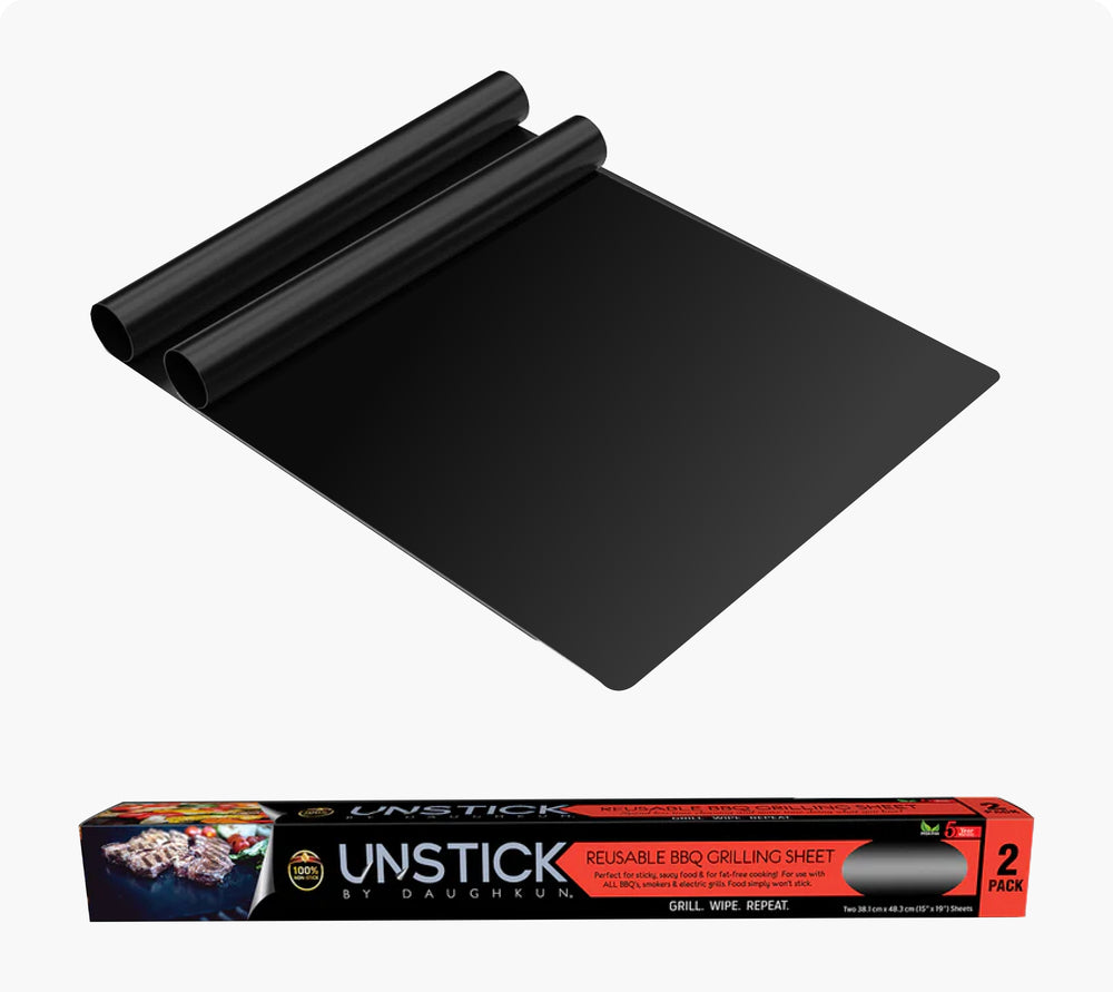 Reusable BBQ Grilling Sheet - 2 Pack